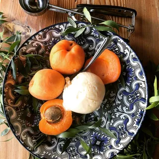 Apricot sorbet