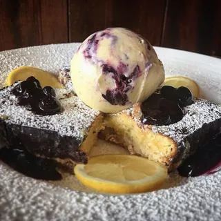 Blueberry Lemon Bar ice cream