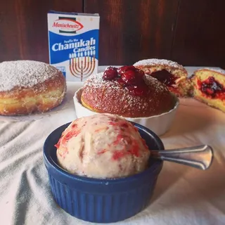 Sufganiyot ice cream