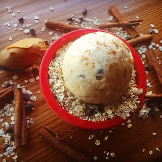 Honey berry breakfast ice cream