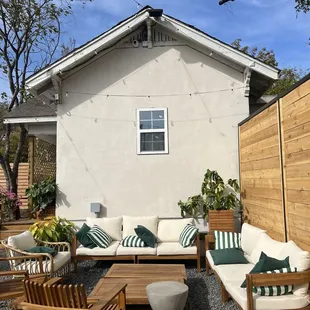 Exterior patio
