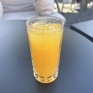 Freshly squeezed OJ