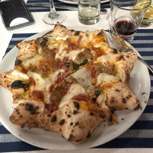 Star Shaped Pizza