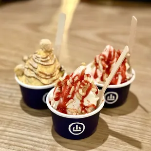 Corn and Rice Wine Ice Cream