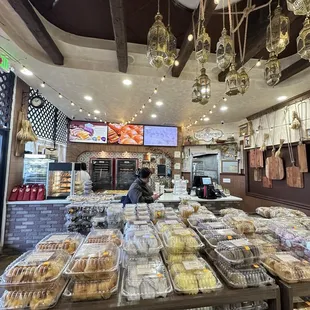 Variety of baked goods