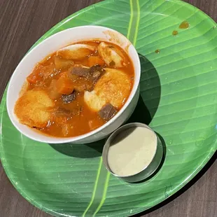 Mini Sambar Idli