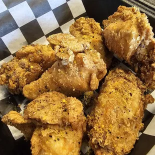 Lemon pepper chicken wings