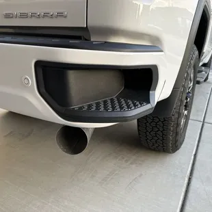Rear bumper