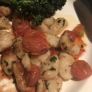 After sampling both the gnocchi and cherry roasted tomatoes, I would have sworn it was heaven and roasted mandarins!  Amazing!!