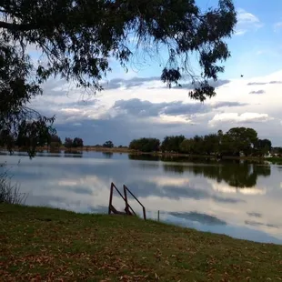 Outside and across from my mothers home...