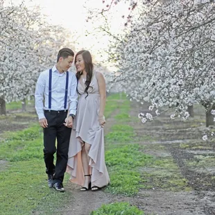 walk in the orchards