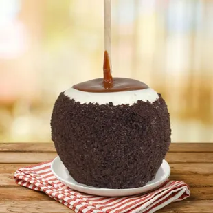 white chocolate Oreo apple