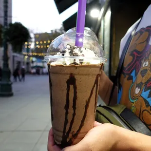 Oreo chocolate milkshake