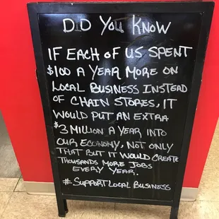 The facts about eating local with local restaurants!