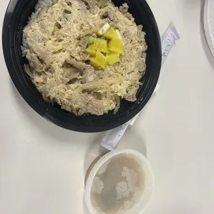 Japanese, $15 oyakodon