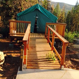 New cabin in 600s, has electric pay more, rebuild cuz of Rim Fire 2013