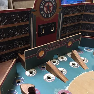 Antique pinball machine