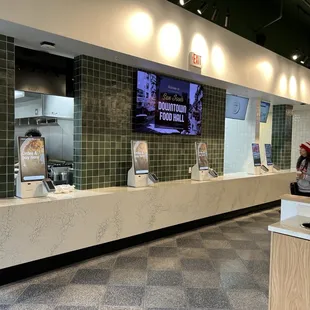 Kiosks to order food