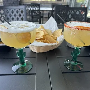 Top shelf, margaritas