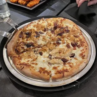 Chicken Bacon Ranch Pizza