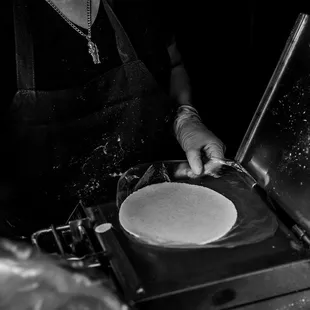 fresh made tortillas