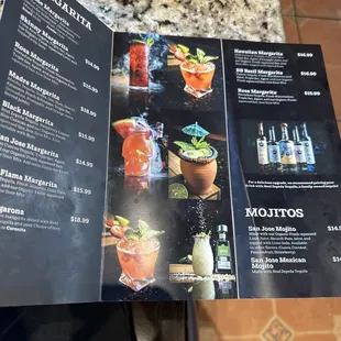 Drink menu OCT 2023