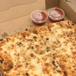 a pizza in a box