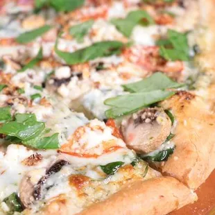 Garlic Spinaci Pizza