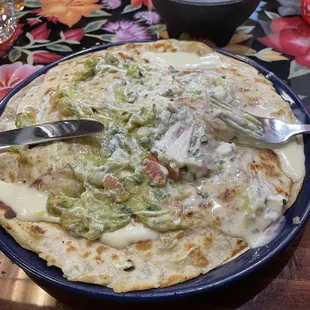 Mexican pizza