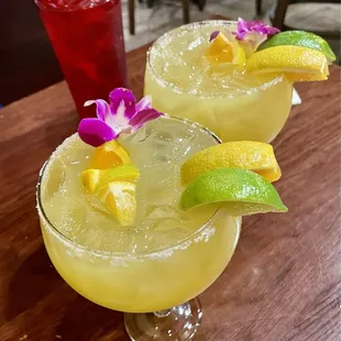 Top shelf margaritas