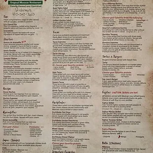 Menu page 1 - Oct 2023