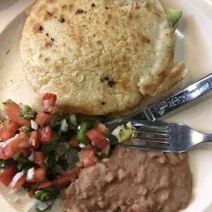 Avocado Gordita plate