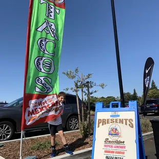 Yes, they had tacos for the soccer tournament