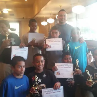 My son joseph playing soccer