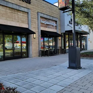 Entrance on Morse Ave.