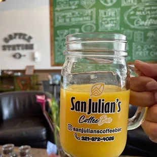 Mango And Passion Fruit Juice