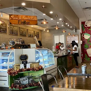 Interior counter