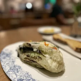 Grilled romaine