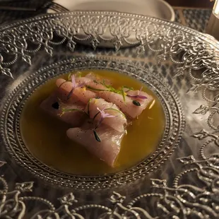 Striped Bass Crudo