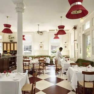 the dining room