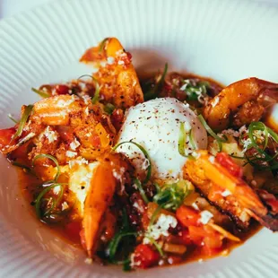 a plate of food
