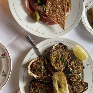 Grilled Creole Oysters