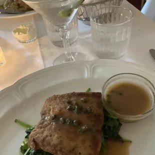 Flounder Piccata