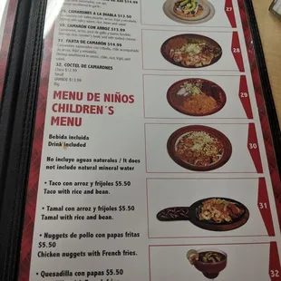 ramen and noodles, menu