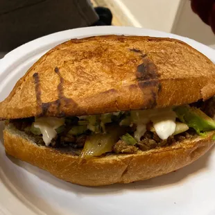 Carne asada torta, delicious