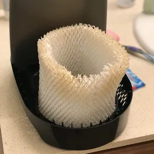 The Marijuana smell in the apartment is horrible, here is the humidifier filter.
