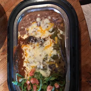 Cheese enchiladas