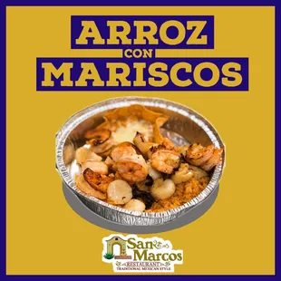 How many of you have not tried Arroz con Mariscos (seafood with rice) before?