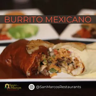 Meeting our delicious Mexican Burrito! #MexicanRestaurant