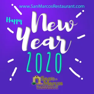 San Marcos team would like to thank our customers for giving us a wonderful opportunity to serve you. Happy New Year 2020!